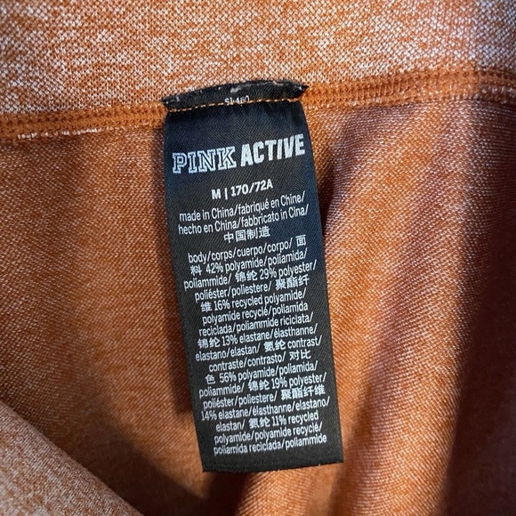 Victoria’s Secret Pink High Rise Seamless Leggings Cinnamon Heather Size M - Picture 9 of 10